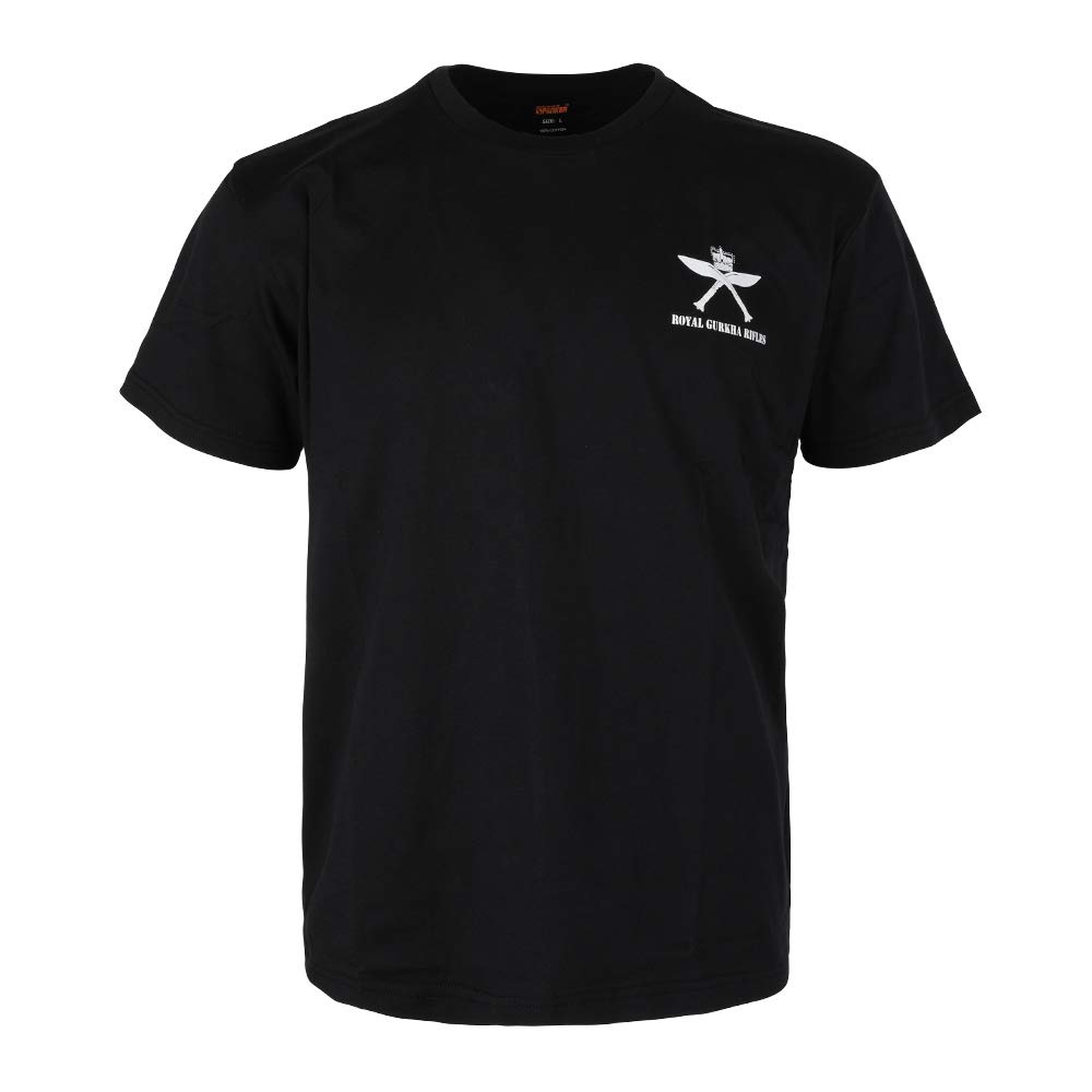 EXCELLENT ELITE SPANKER United Kingdom Army RGR UK T-Shirt (Black, 3XL)