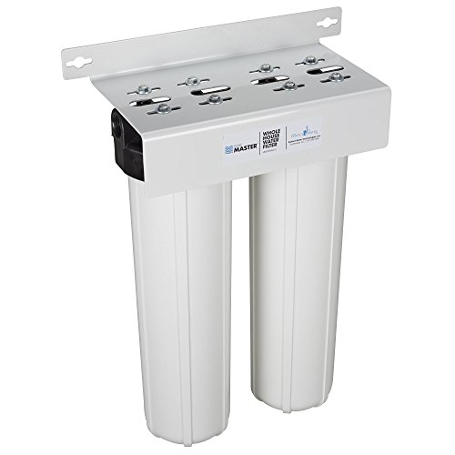 Home Master HMF2SMGCC Whole House 2-Stage Water Filter with Multi Gradient Sediment and KDF85/Catalytic Carbon (Certified Refurbished)