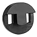 Canomo 1 Pack Tourte Style Cello Mute Round Two Hole Mute, Black