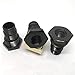 Universal Car Parts 5/8-24 to 3/4-16,13/16-16, 3/4 Motors Adapter for General Car Automotive - Black