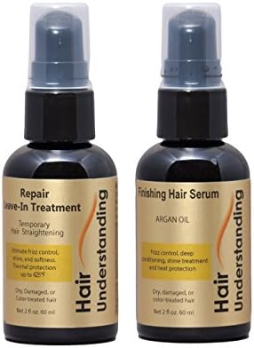 Repair Leave-in Treatment and Finishing Serum Kit - Temporary Hair Straightening