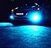 HOCOLO 9005 HB3 H10 100W Samsung Chip LED Fog Light Lamp Bulbs for DRL Fog Driving Lights 8000K Ice Blue High Power LED Bulbs Car Vehicle Lighting Accessories (Set of 2) (9005/HB3-100W, Light Blue)