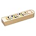 Orla Kiely | Wooden Pencil Box | Sliding Lid | Stem Flower Print