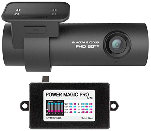 Click Here to See More Images BlackVue New DR750S-2CH 64GB, Car Black Box/Car DVR Recorder with Power Magic Pro, Built-in Wi-Fi, Cloud, 1080p Full HD, 60FPS, G Sensor, GPS, 64GB SD Card Included, upto 128GB support
