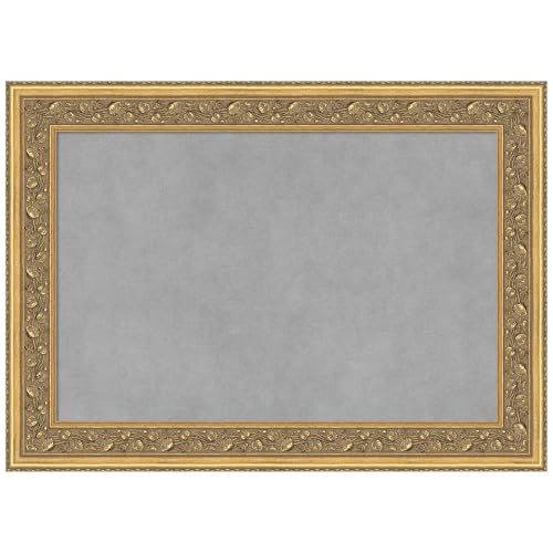Amanti Art Gold Framed Magnetic Board 16x22 Small Vision Board for use with Mag…