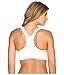 Women's Nike Swoosh Sports Bra, Sports Bra for Women with Compression & Medium Support, White/Black, Small