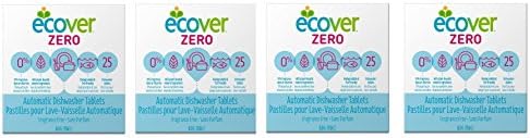 Ecover Natural Plant-based Automatic Dishwasher Tablets, Zero, 100 Count RdZXXY, (Packaging May Vary)