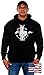 JH DESIGN GROUP Men's Ford Mustang Pullover Hoodie Sweatshirt in Black (3X, BSC6-black)