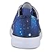 Twisted Women's KIX Lo-Top Galaxy Print Casual Fashion Sneaker - MLT, Size 9