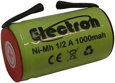 Pacco Batteria Ricaricabile Ni-Mh 12V 1100mAh - Compatibile Con Standard, Alan, Rexon, Albrecht