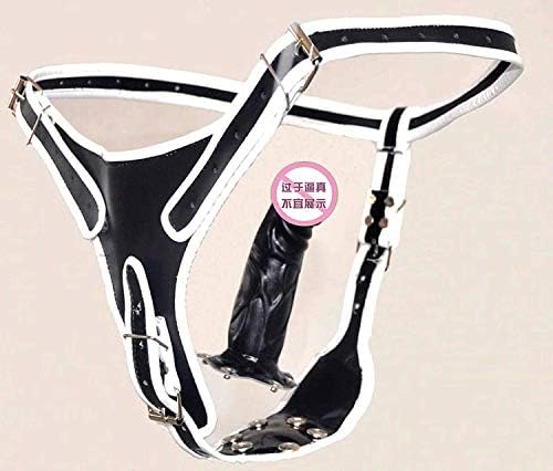 LIRZ Tshirt Vibrating Female ChÄstity Belt with V-agina Plug ChÄstity for Woman Adult Sexxs Toy for Solo Female Sexxs Toy for Solo Couple Adult Game AnĆ”l Plug,Black