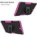 Mignova Galaxy Tab S3 9.7 Case, Hybrid Protection Cover Built-in Kickstand Skin Case for Samsung Galaxy Tab S3 9.7 inch (2017 SM-T820 T825) + Screen Protector Film and Stylus Pen (Pink)