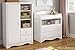 South Shore Heavenly Armoire with Drawers, Pure White