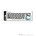 TOP CASE - Arabic/English Letter Silicone Keyboard Cover Skin Compatible with MacBook 13