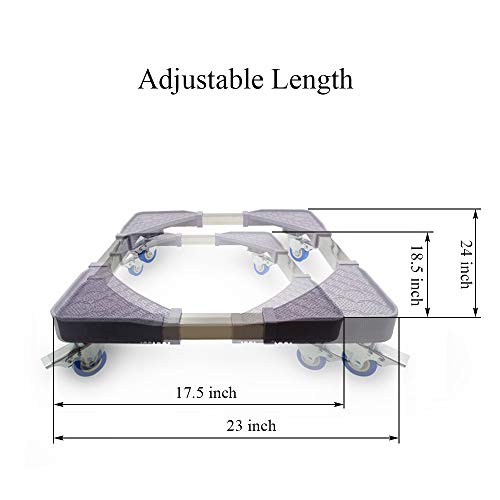 1 Movable+Adjustable+Washing+Machine+Refrigerator