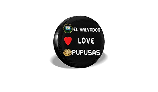 Kncsru El Salvador Love Pupusas Cubierta de llanta de Auto ...