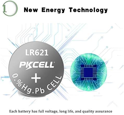 30PCS Ag1 Watch Batteries, PKCELL SR621SW AG1 364 363 LR621 1.5V Button Cell Watch Batteries - Image 3