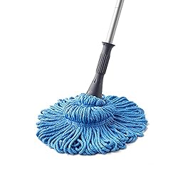 Eyliden Mop with 2 Reusable Heads, Easy Wringing