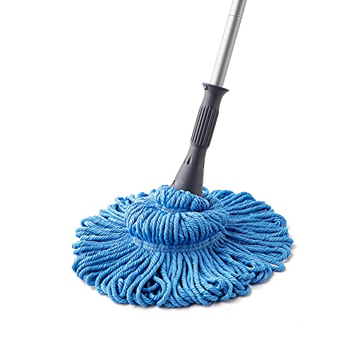 Eyliden Mop with 2 Reusable Heads, Easy Wringing