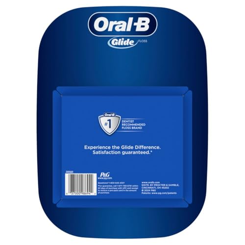 ORAL-B GLIDE COOL MINT DEEP CLEAN FLOSS, 6 COUNT, GLIDE DENTAL FLOSS