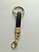 Roniky Newest Large Genuine Fox Fur Pom Pom Keychain Bag Purse Charm Gold Ring Fluffy Fur Ball (5.1