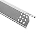 YIHAM Replacement Parts for Grill Master 720-0697 Nexgrill 720-0830H 720-0783E 720-0737 BBQ Heat Shield Plate Tent Burner Cover Flame Tamer 14 9/16 inch x 3 3/8 inch, Stainless Steel, Set of 4, KS708