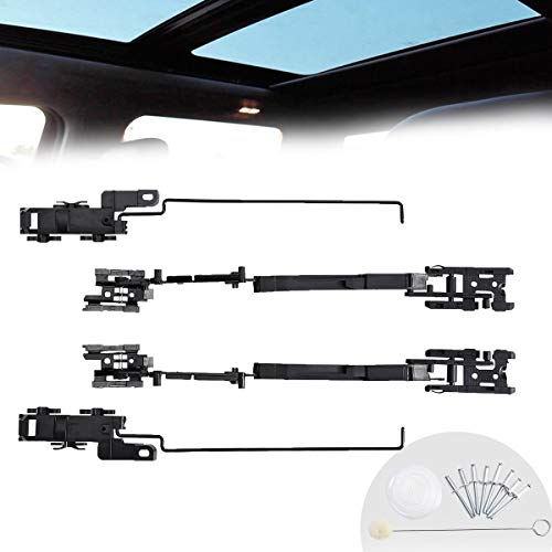 thumbnail interactive-video image 1 of New Sunroof Track Assembly Repair Kit For GMC Acadia 2007-2016, 6-Piece Set 1 of 5