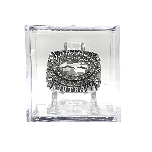 Legacy Rings Fantasy Football Championship Ring for League Winner 2020, 2017, 2018, 2019, Silver Pla - //coolthings.us
