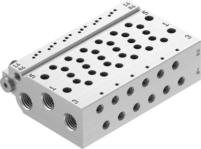 Festo VABM-L1-10W-G18-4 Manifold Rail