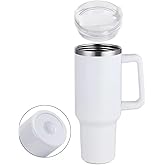 40oz Stainless Steel Water Bottle Tumbler with Leak Proof lid, Blue Haze