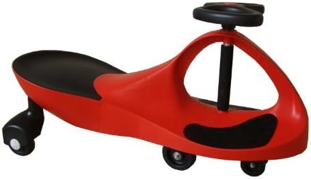 Blazing Red Rolling Coaster the Wiggling Wiggle Race Car Premium Scooter by Kids Motor Store