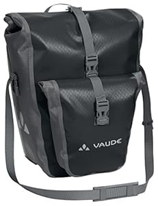 vaude se back pannier 2 bike bag black test