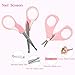 Baby Manicure Set with Baby Nail Clipper Nail Scissors Nail File Nasal Twee with Cute Bag Newborns Infant Toddlers 4 in 1 Nail kit for Baby Boys and Girls