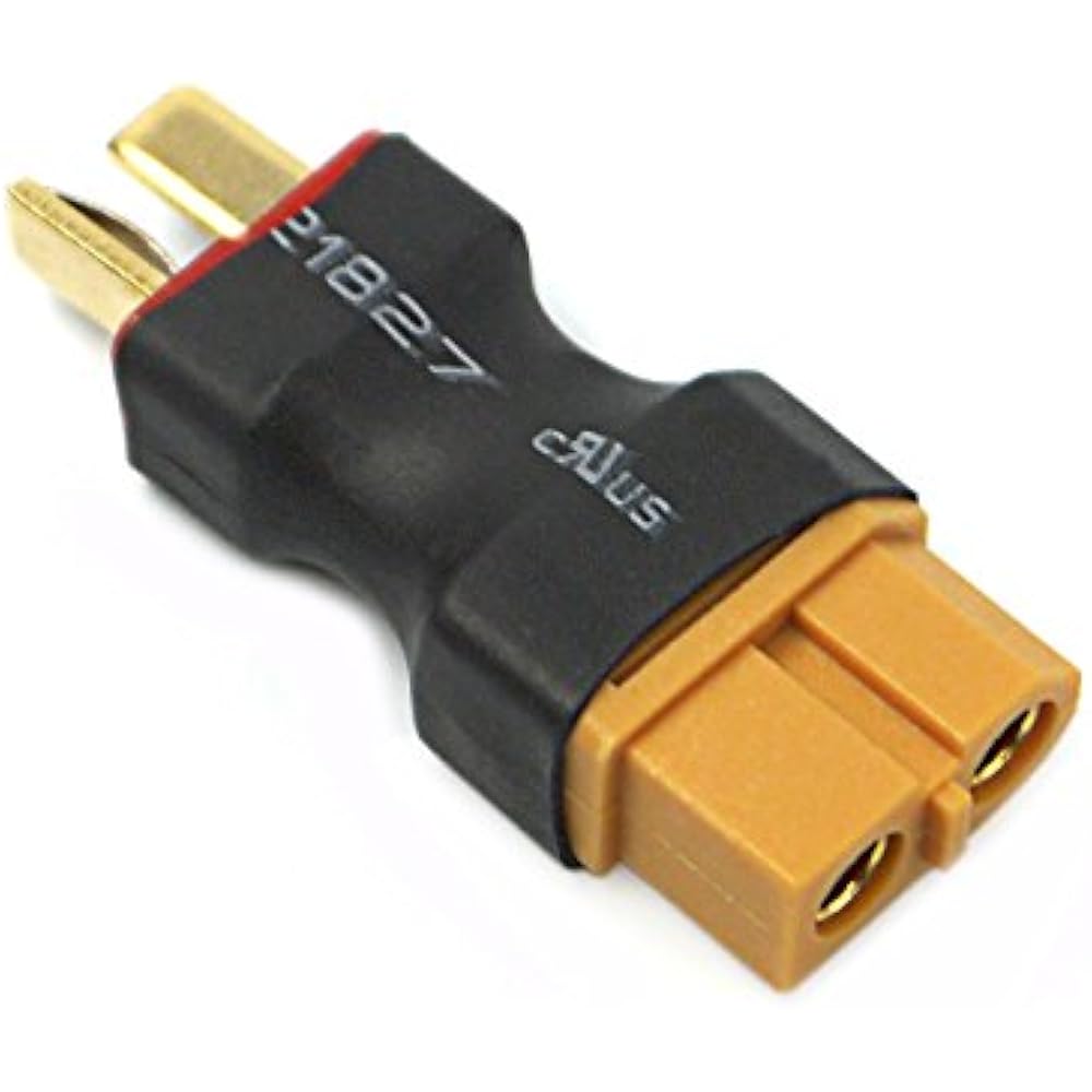 4pcs XT60 Female To Deans T Plug Male Connector Adapter For RC Model