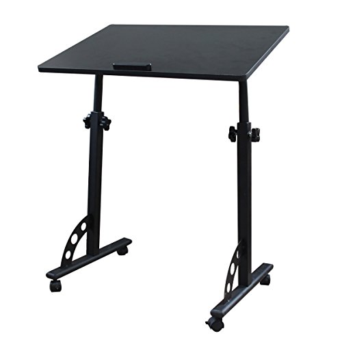 Buy Rolling Laptop Desk Cart Mobile Laptop Table Rolling Laptop Stand