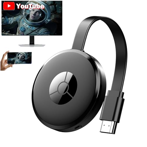 Koogold Wireless HDMI Dongle Adapter AirPlay, DLNA & Miracast | Stream Videos/Audio/Files from Phone/Laptop to TV/Monitor | No App Required