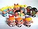 Powerpuff Girls 10 Piece Figure Playset Featuring 10 Power Puff 1' Figures Including Blossom, Bubbles, and Buttercup