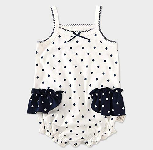 Infant Baby Girls Sleeveless Onesies Tank Top Cotton Baby Bodysuit Pack of Baby Summer Colorful Clothes Outfit (9-12 Months)