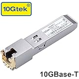 10Gtek Juniper Compatible 10GBase-T SFP+ 10 Gigabit RJ45 Copper Transceiver 30-Meter