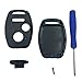 Replacement Keyless Entry Key Fob Case Fit Honda 2003-2007 Accord 2005-2006 CR-V Ridgeline Civic Remote Control Key