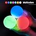 LOFTEK Led Ball Lights 3 Inch, Color Changing Light Kids Night Lights, Waterproof Floating Pool Light Pool Decorations RGB Glow Balls, LED Lights Christmas Decor for Pool/Pond/Yard (2 Packs)