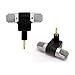 PANNOVO 3.5 mm mic Adapter Microphone Accessories with Side Open Case for Gopro 3/3+/4 and Digital Cameras