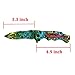 Promithi Camo EDC Small Pocket Knife Stainless Steel Blade Camping Hunting Survival Outdoor Folding Knife,Collection Knives,8 Inch,Colorful,with Belt Clip (Yellow)