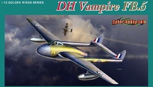 1/72 Royal Air Force fighter-bomber de Havilland Vampire FB.5