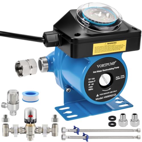 VORTPUMP Instant Hot Water Recirculating Pump