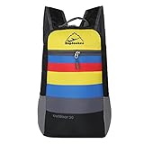 Travel Lightweight Rainbow Casual Hiking Backpack School Women Men Gym Rucksack