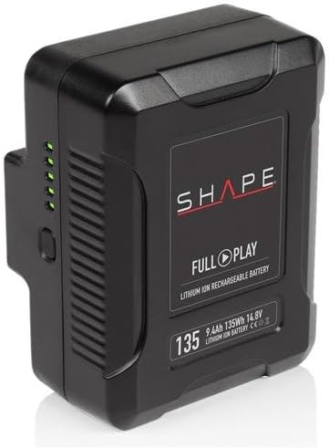 SHAPE Full Play 14.8 V 135 WH Rechargeable Lithium-ion Gold-Mount Battery