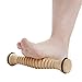 Body Back Company's Wooden Foot Roller and Porcupine Massage Ball (Blue) | Plantar Fasciitis Relief
