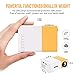 Gunor Mini Projector, YG300 Portable LED Projector Support PC Laptop USB Stick USB/SD/AV/HDMI Input for Video/Movie/Game/Home Theater Video Projector, Best Gift for kid (Yellow)thumb 2