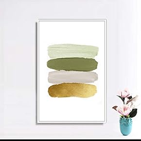 Framed Canvas Wall Art for Living Room, Bedroom Colorful Vase Canvas Prints for Home Decoration Ready to Hang - 16x24 inches